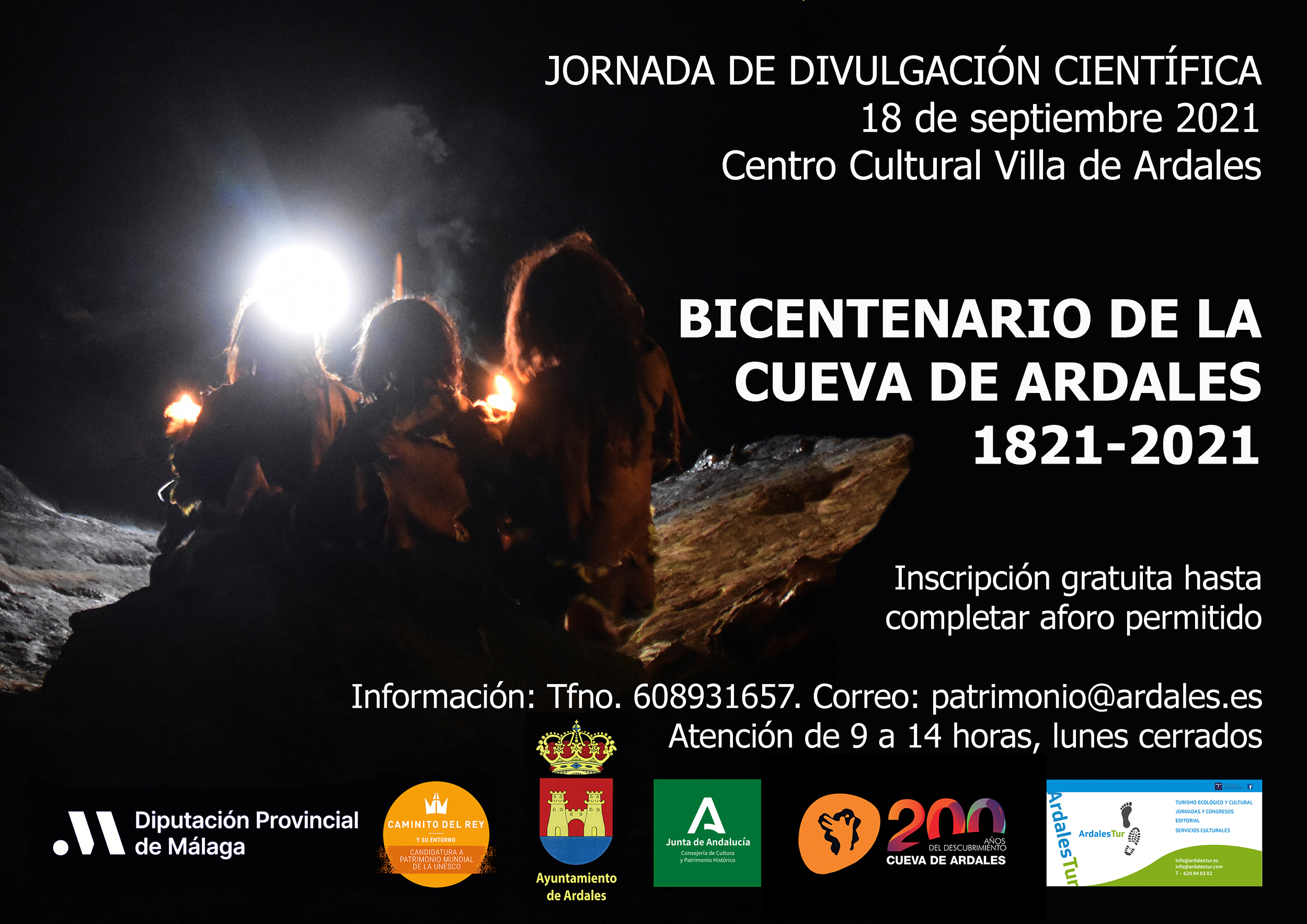 Jornada del Bicentenario de la Cueva de Ardales (Málaga)